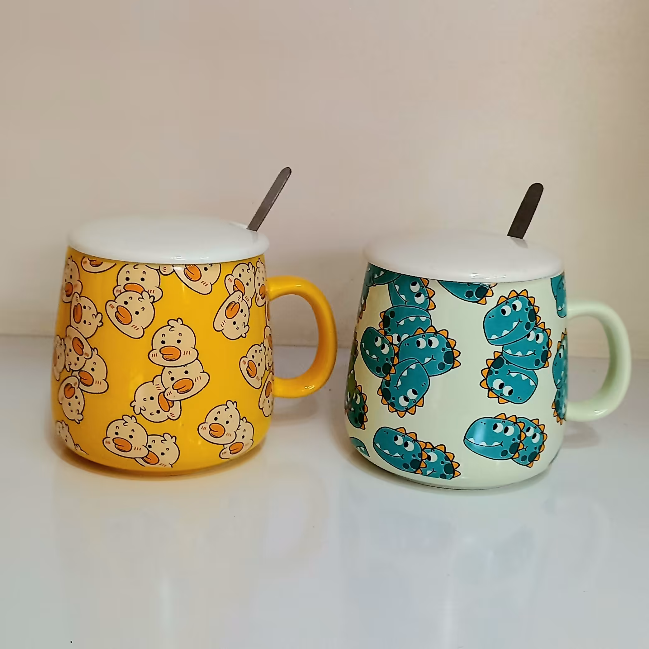 ماگ حیوانات رنگی 