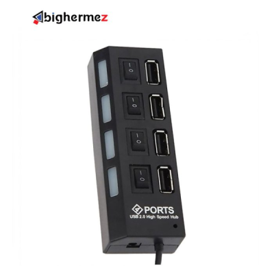 هاب 4پورت کلیددار مدل HI-SPEED