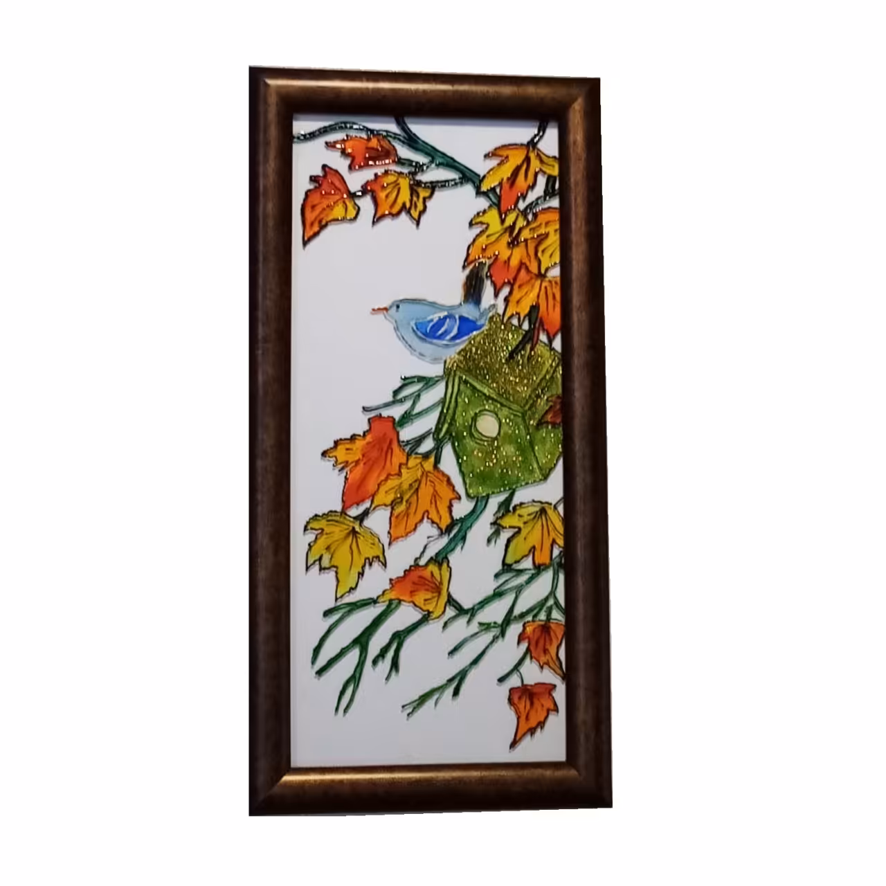 تابلوی ویترای طرح پاییز