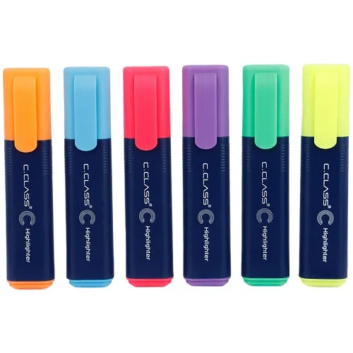 ماژیک علامت گذار سی کلاس مدل HLM-9512 بسته 10 عددی