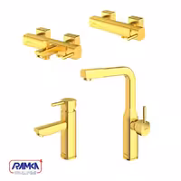 ست شیرآلات شودر مدل یونیک طلامات