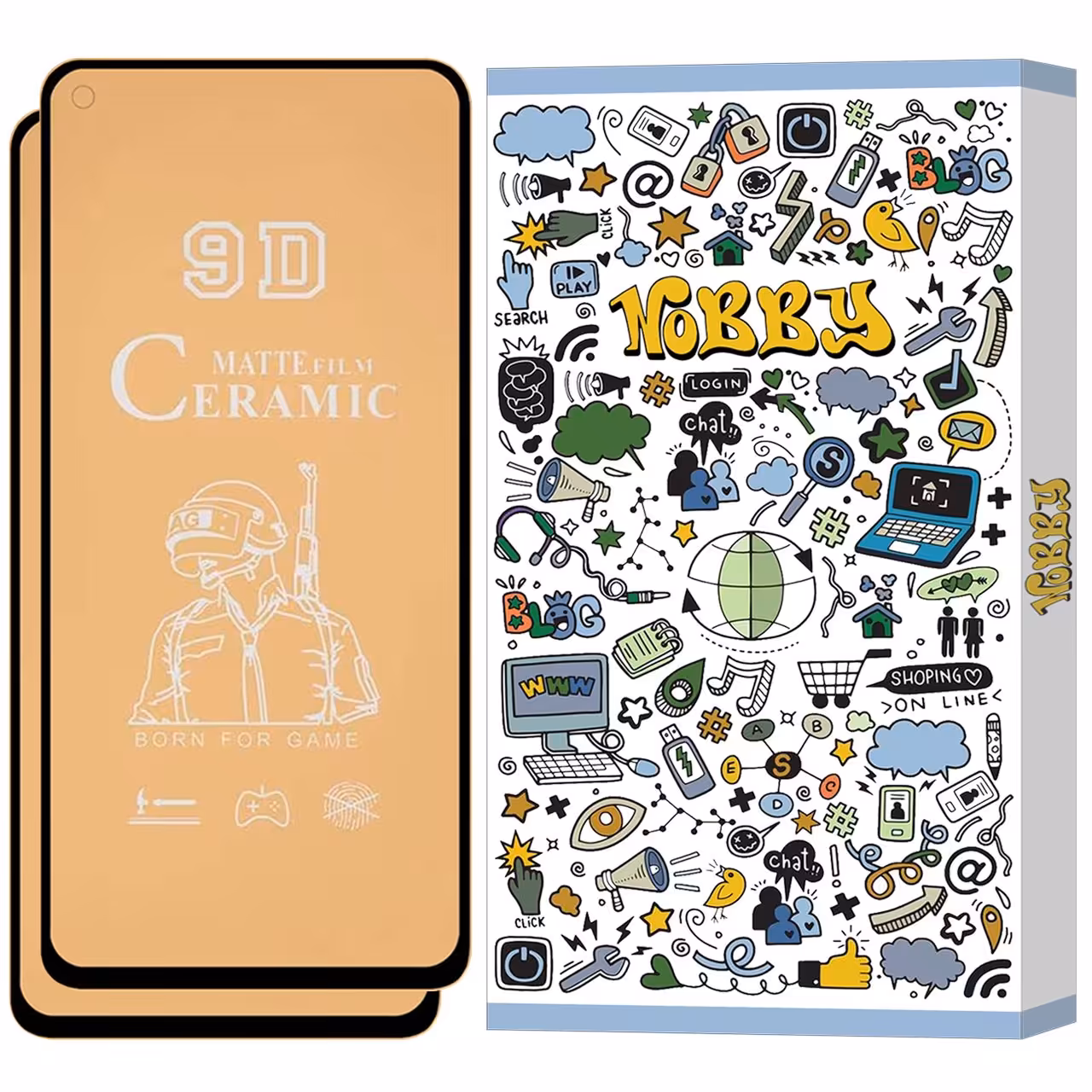 گلس سرامیکی مات مناسب برای گوشی موبایل شیائومی  Redmi Note 9T  پک 2 عددی