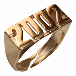 انگشتر طلاروس مدل متولد 2002