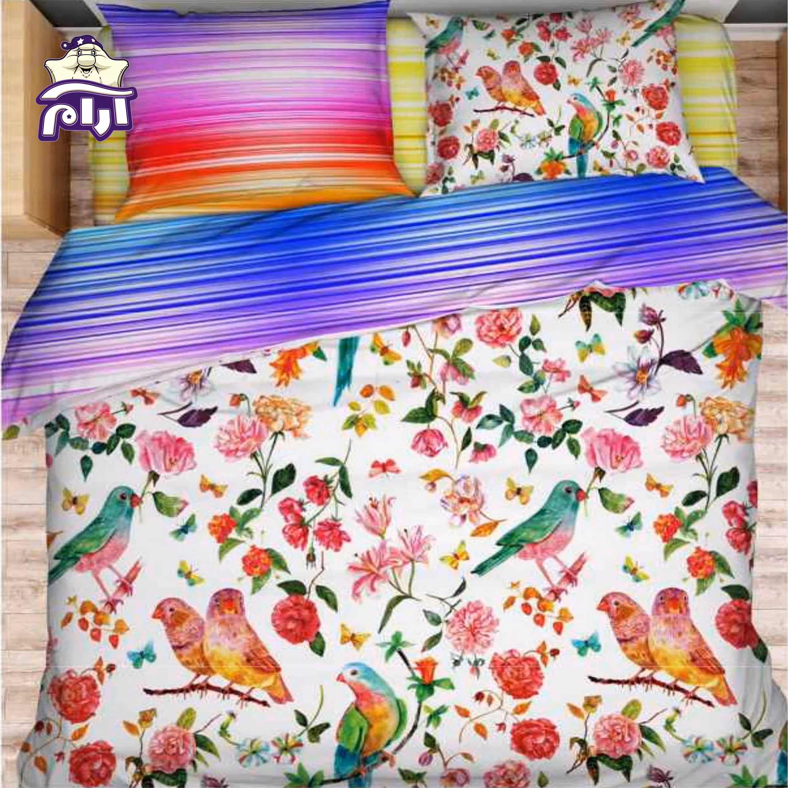 سرویس روتختی لحاف یک نفره سارای 4 تکه کد 5031