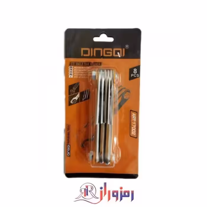 آچار آلن 8 عدد دینگی مدل 17002