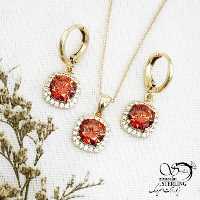 نیمست ژوپینگ سنگ سوارسکی قرمز کد 14028