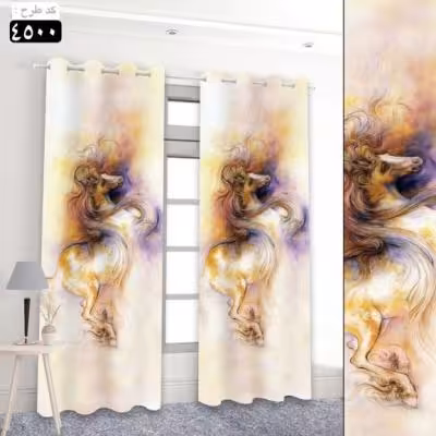 پرده تصویری طرح رخش