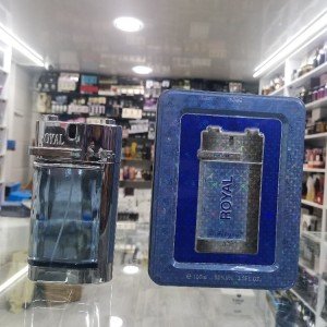 ادکلن رویال قوطی فلزی شرکت سیلیون