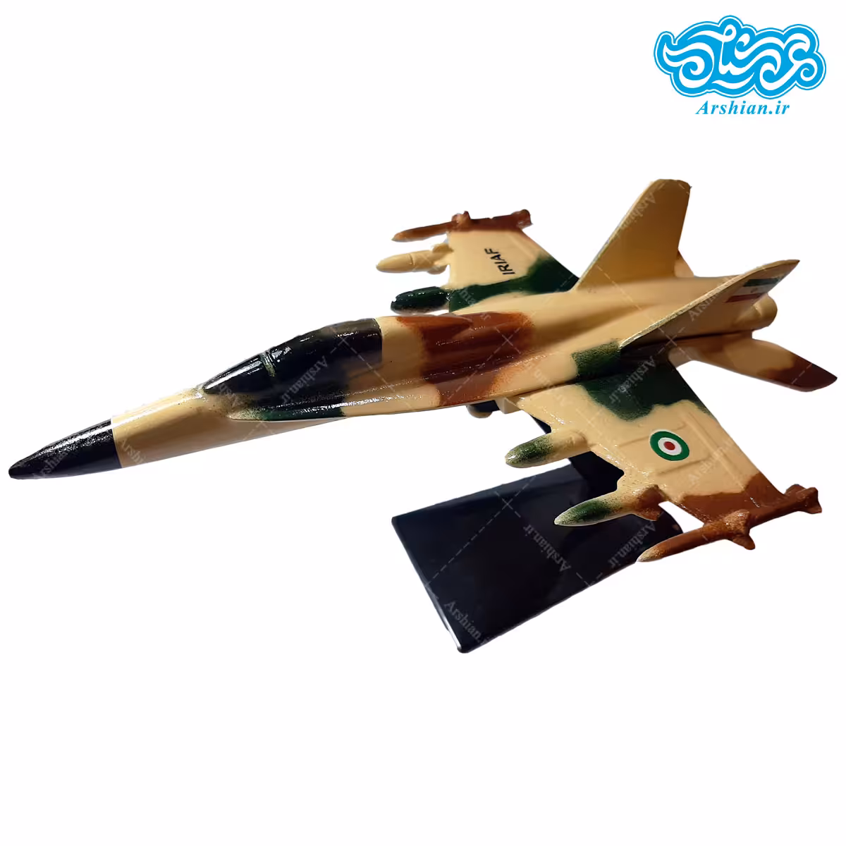ماکت جنگنده اف 18 خاکی 22 سانتی متری