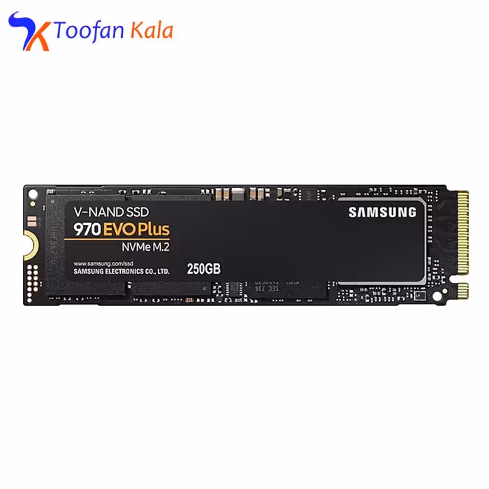 اس اس دی اینترنال سامسونگ مدل 970EVO PLUS ظرفیت 250 گیگابایت
