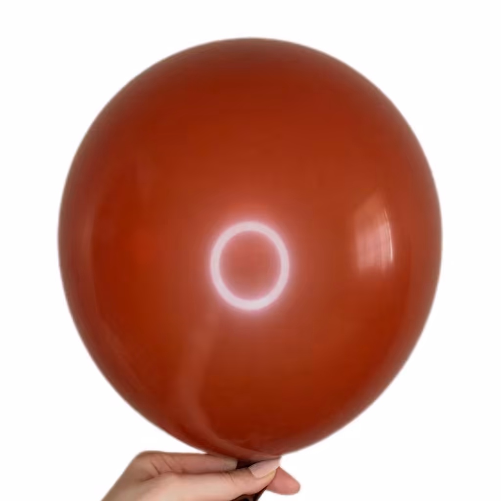 بادکنک قهوه ای 12 اینچ-رنگ خاص