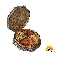 پک آجیل طرح خاتم نوروزی سیمیشکا
