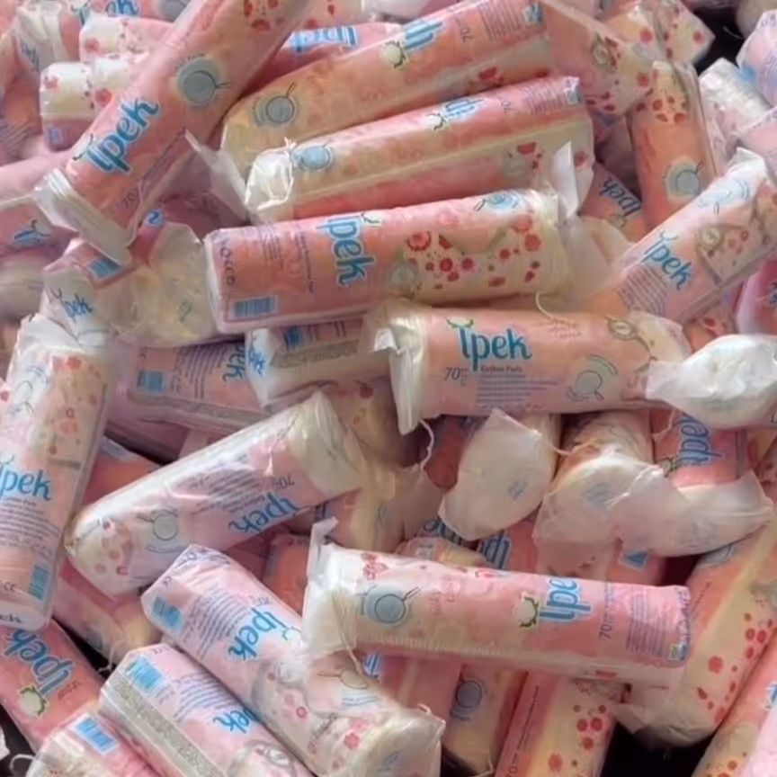 پد آرایش پاک کن ایپک 70عددی ساخت ترکیه دور دوخت و نرم