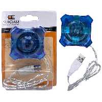 هاب 4 پورت USB شیشه ای SUKRAM SK-11800