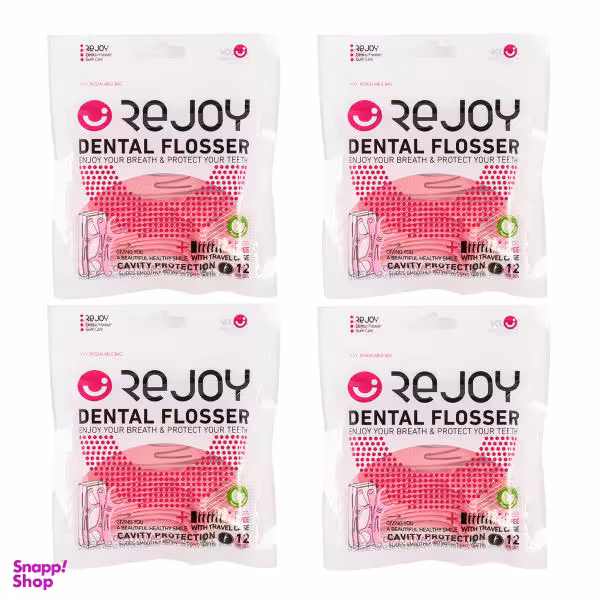 نخ دندان ریجوی (Rejoy) مدل عصاره نعناع بسته 4 عددی