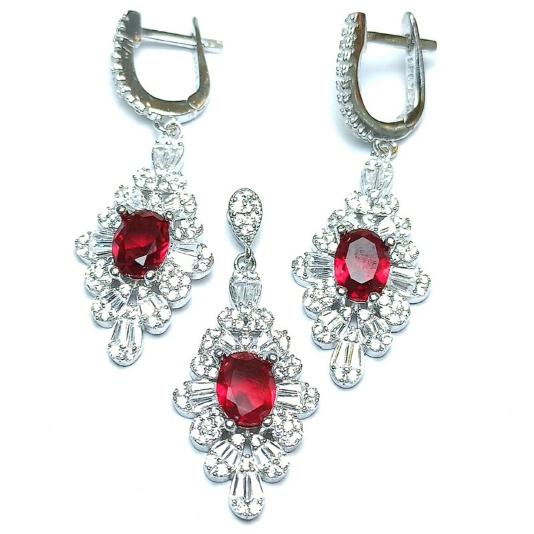 نیم ست نقره با روکش رادیوم 26