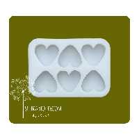 قالب سیلیکونی رزین مدل قلب کد 5