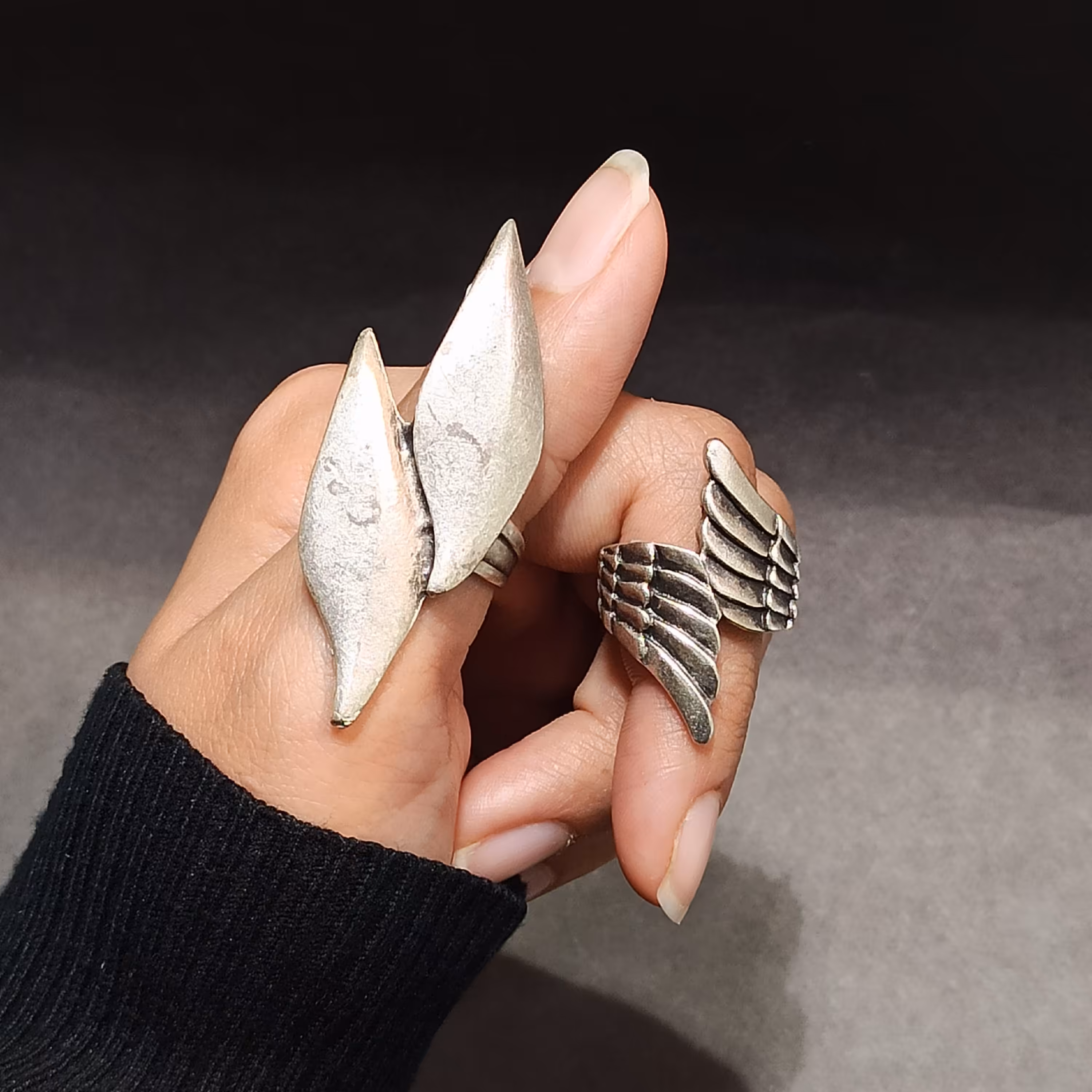 زیورآلات ژوپینگ es انگشتر های ورشو کد12 قیمت هر عدد 110000