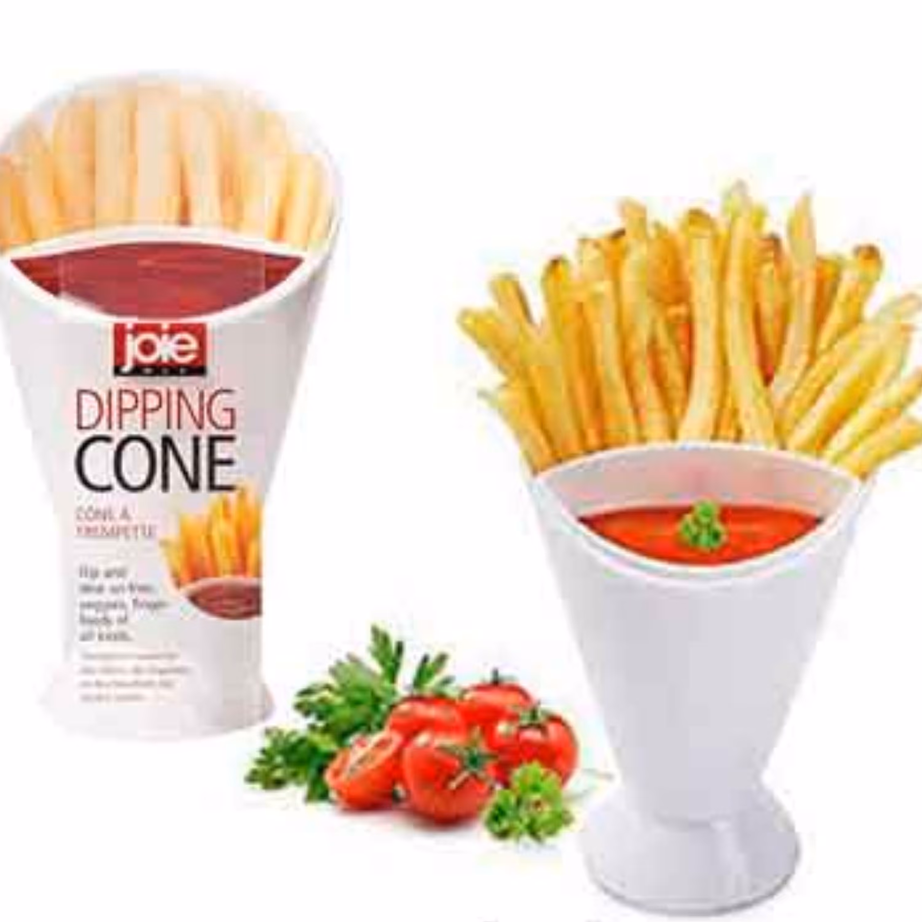 ظرف مخروطی سرو سیب زمینی Dipping Cone 