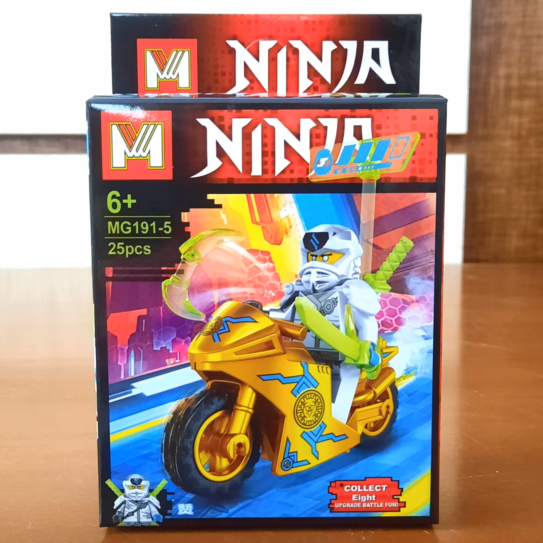 لگو نینجاگو دیجیتال سفید با موتور