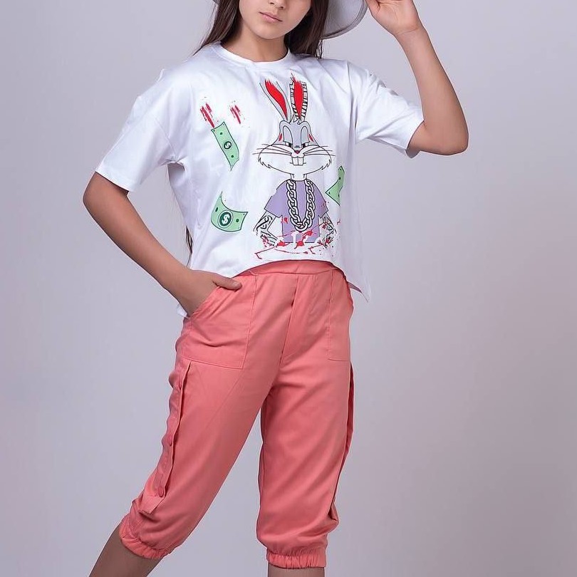 کراپ شلوارک خرگوشی
