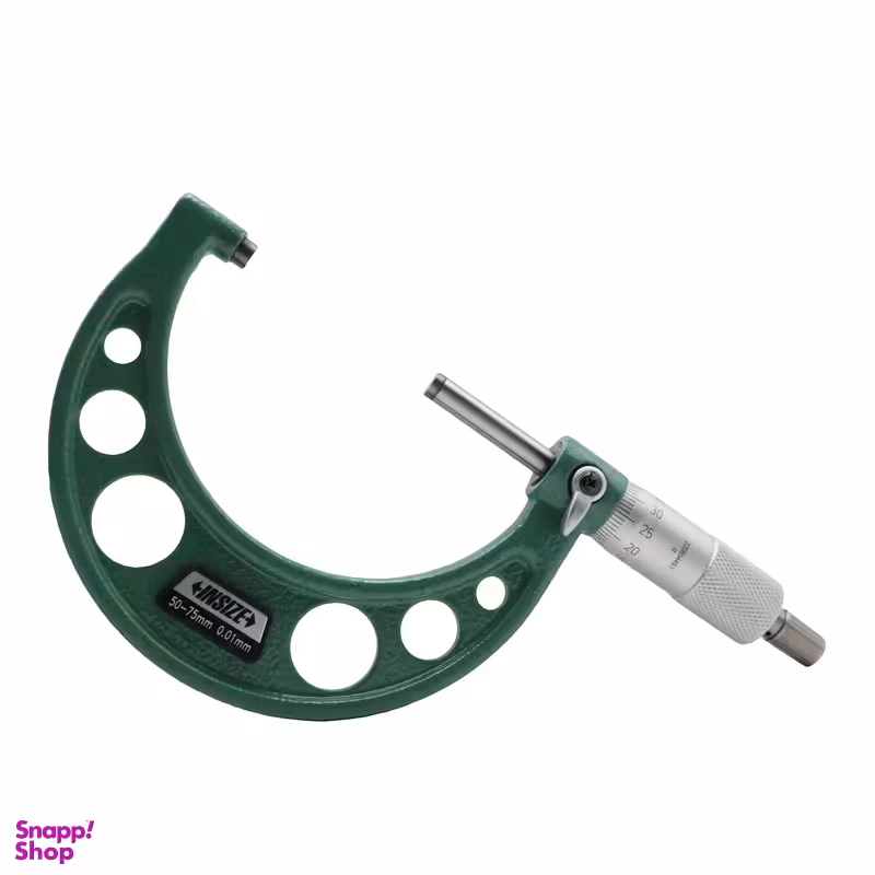 میکرومتر بیرون سنج اینسایز مدل YP-3203-25A-50-75x0.01MM گستره 50-75 میلی متر