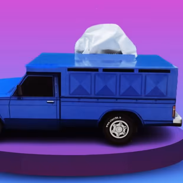 دستمال کاغذی ماکت خودرو(پک 3عددی)