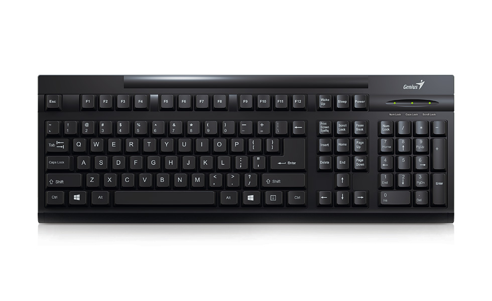 کیبورد جنیوس مدل KB-125 با حروف فارسی