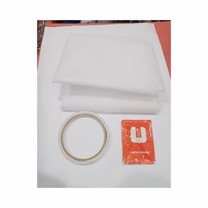 چسب توری به انضمام توری پنجره  یک متر در یک و نیم متر( با دستمال مخصوص )