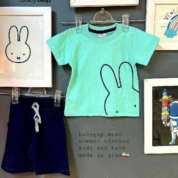 تیشرت شلوارک اسپرت خرگوشی