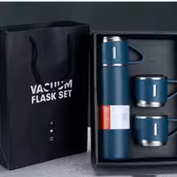 فلاسک   مدل کادویی3 لیوان   500 میل    قیمت عمده