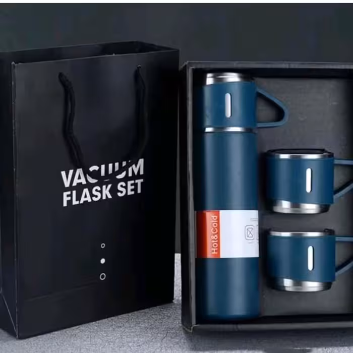 فلاسک   مدل کادویی3 لیوان   500 میل    قیمت عمده