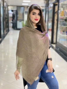 شال خوشرنگ روشنک