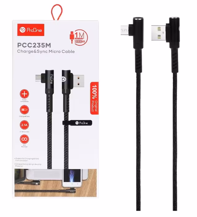 کابل شارژ اندروید پرووان مدل PCC235M