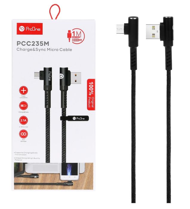 کابل شارژ اندروید پرووان مدل PCC235M