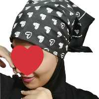 دستمال سر   دخترانه باندانا برای ورزش و روزمره تا زیر 10 سال قد 50