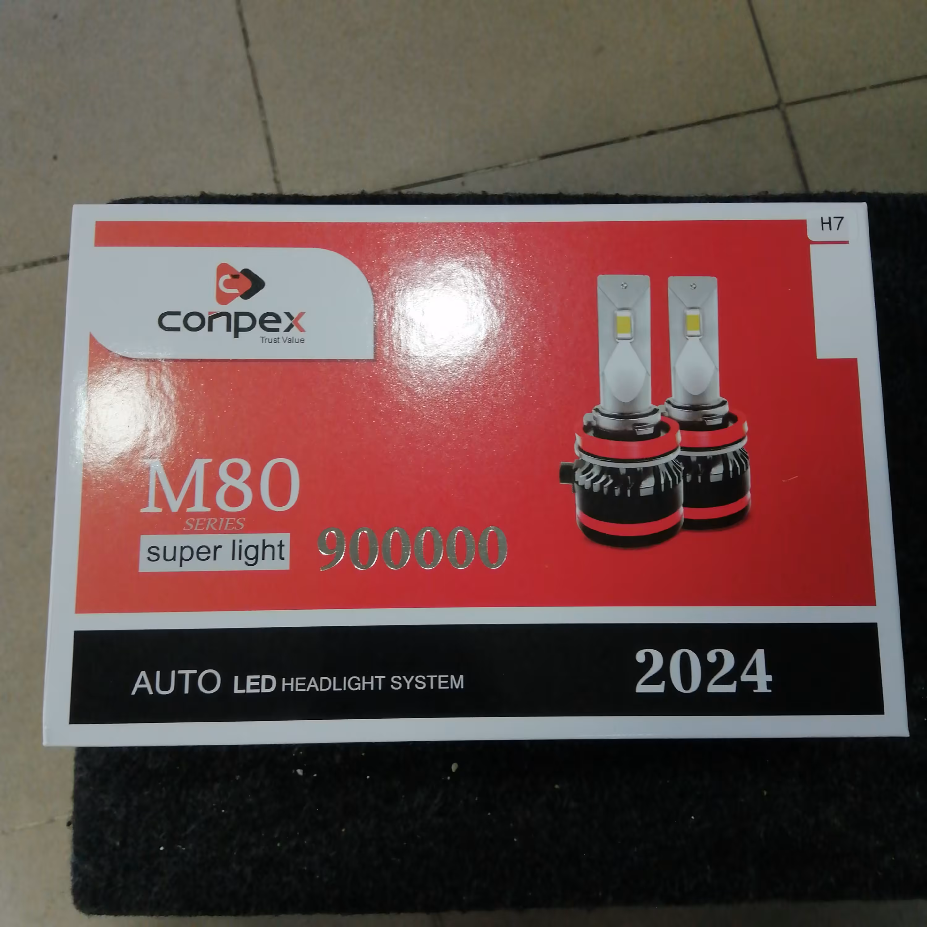 هدلایت M8 CONPEX 90000 وات واقعی55 جنس اورجینال کنباس دار