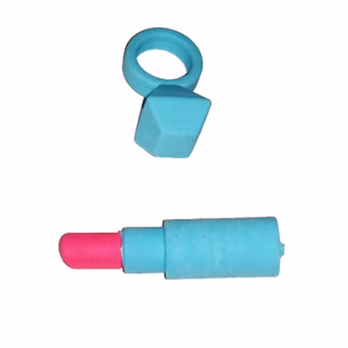 پاک کن طرح رژلب و انگشتر کد FT111 مجموعه 2 عددی 