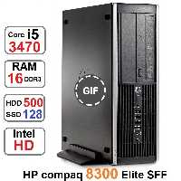 مینی کیس HP Compaq 8300 Elite SFF i5-3470رم16