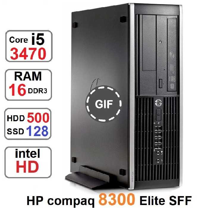 مینی کیس HP Compaq 8300 Elite SFF i5-3470رم16