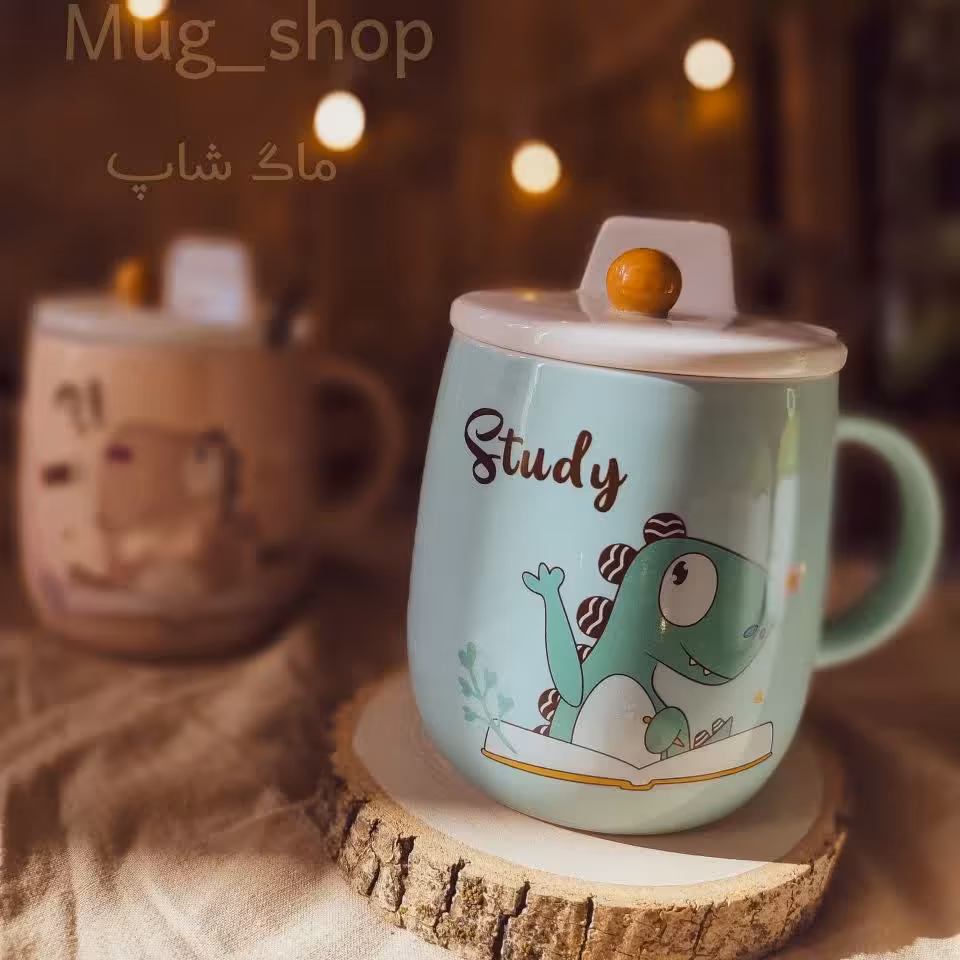 ماگ دایناسور درس خون   خنگ و با مزه نانازی 