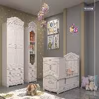 سرویس چوب دومنظوره نوزاد-نوجوان مدل زرین