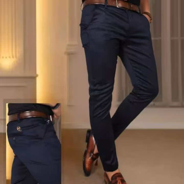 شلوارپارچه ای فاستونی لوله