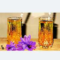 شربت زعفران سنتی و 100 درصد طبیعی بدون رنگ و اسانس ضمانتی | amazonchi