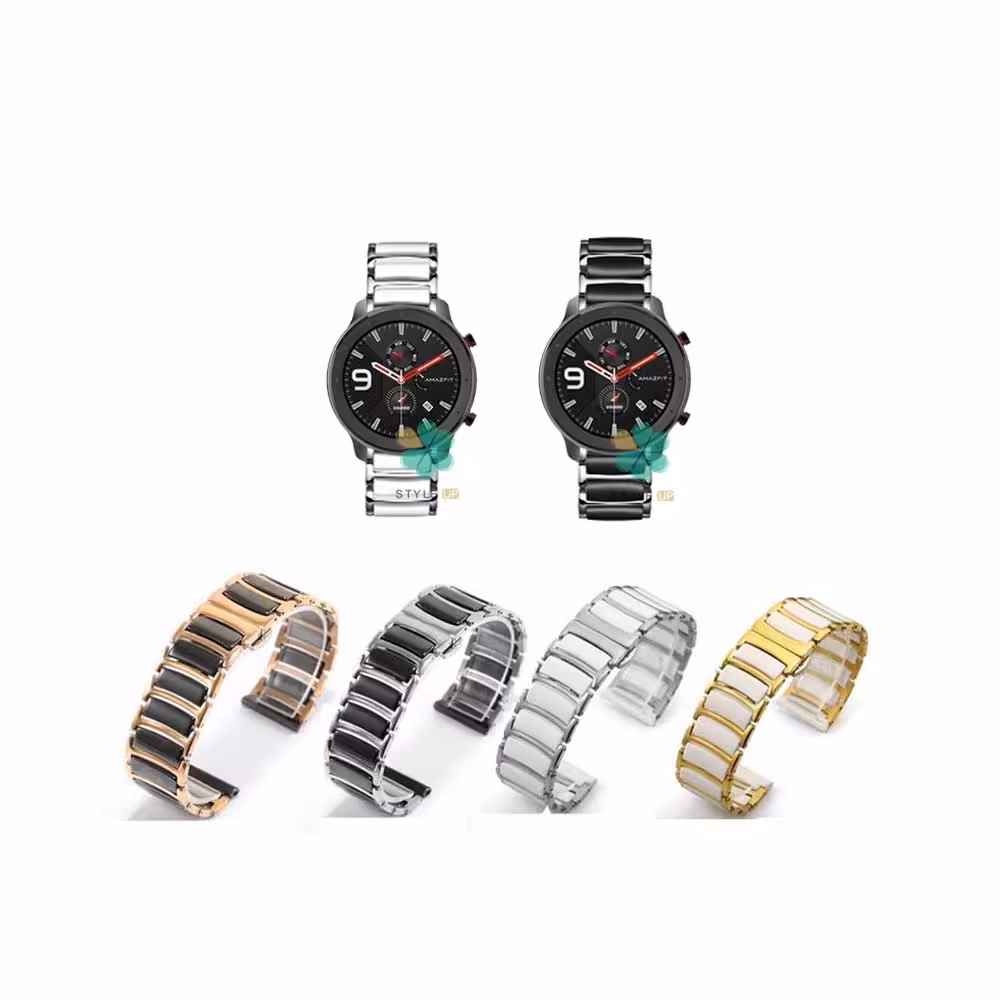بند ساعت شیائومی Xiaomi Amazfit GTR Lite مدل سرامیکی Monowear