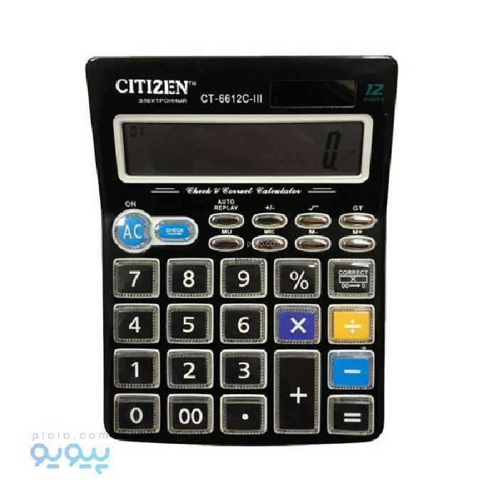 ماشین حساب CITIZEN CT-6612C