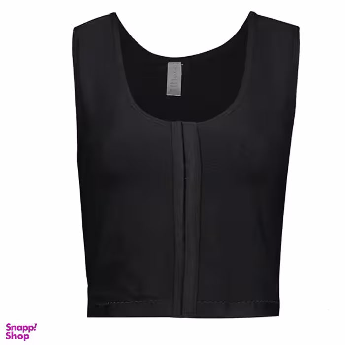 گن نیم تنه بعد از جراحی ژنیکوماستی مردانه کوتاه مدیک کد 5007S رنگ مشکی