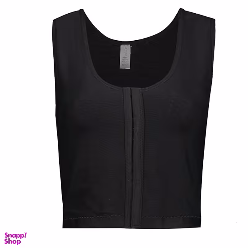 گن نیم تنه بعد از جراحی ژنیکوماستی مردانه کوتاه مدیک کد 5007S رنگ مشکی