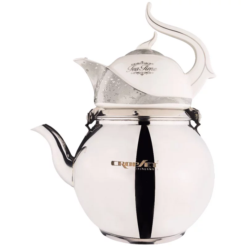 ست کتری و قوری کروپ ست مدل کیانا استیل کد 2801