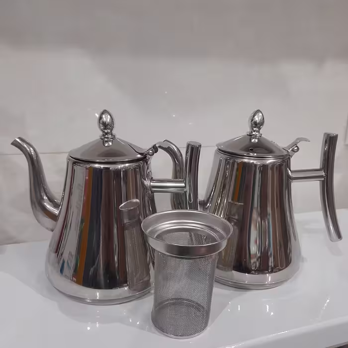 قوری عربی  استیل 1.5 لیتری کرک ماز